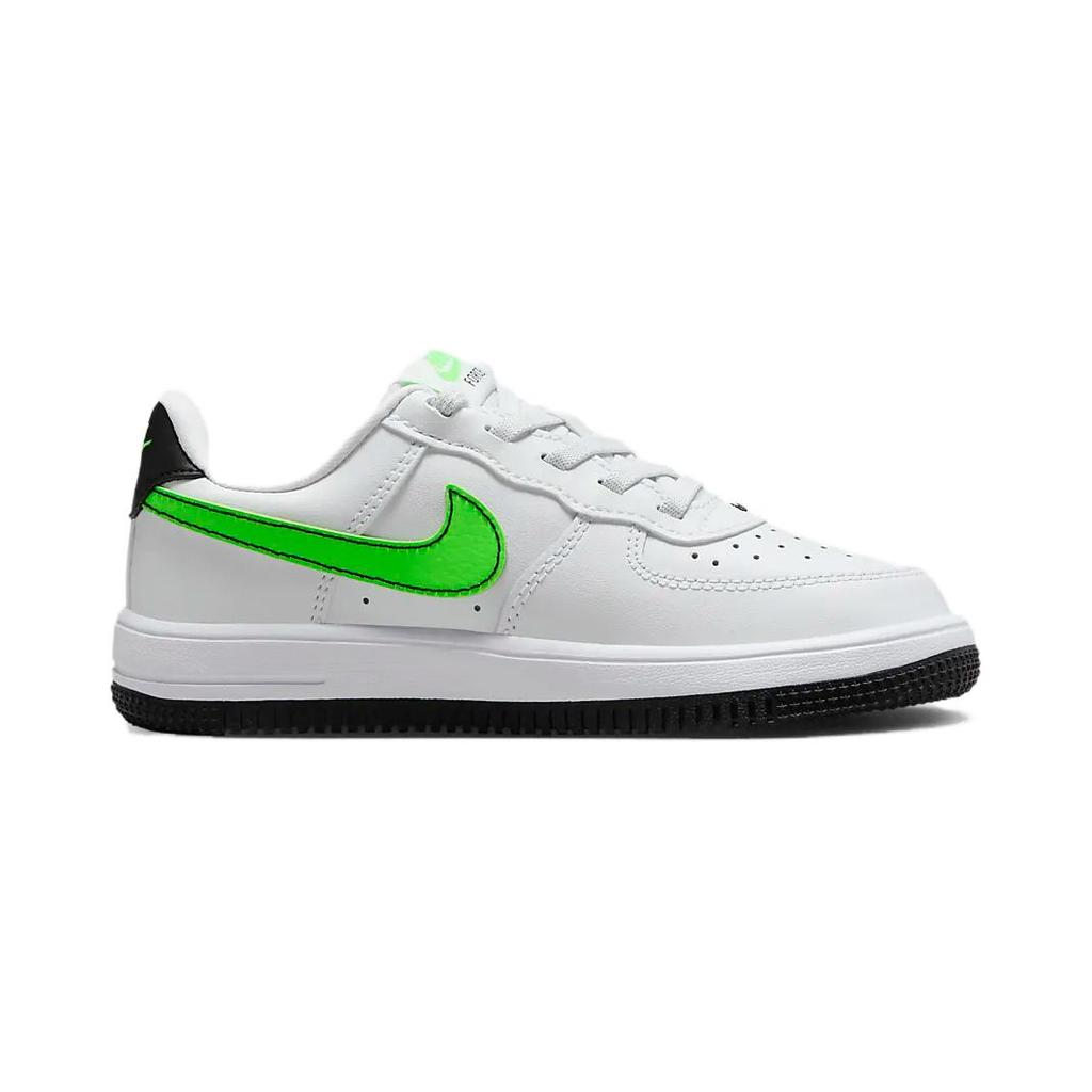 Nike Force 1 Low EasyOn Дошкольные Белый Черный Зеленый Удар FN0237-106
