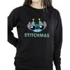 Disney Womens/Ladies Lilo & Stitch Stitchmas Glasses Sweatshirt