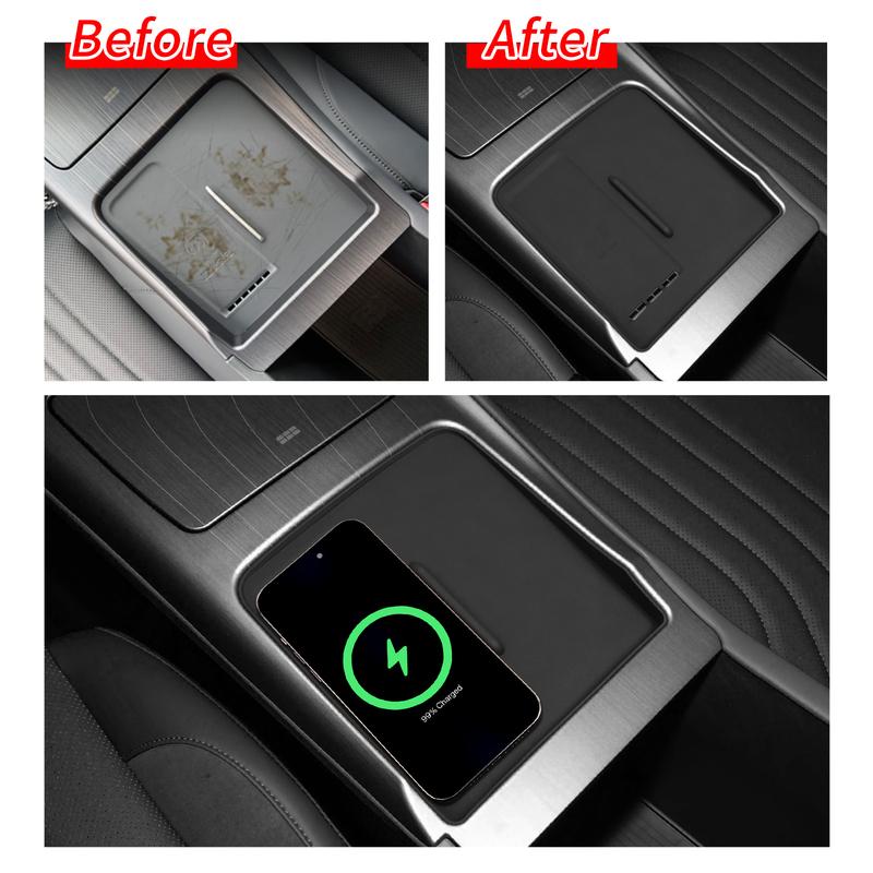 for Geely Galaxy E5/EX5 2024-2026 Car Anti Dirt Pad Silicone Mobile Wireless Charging Anti-Slip Mats Interior Accessiories