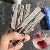 Silver Tube Mirror Lip Gloss Cool Red Moisturizing Nude Lipgloss Liquid Lipsticks Long Lasting Makeup Cosmetics