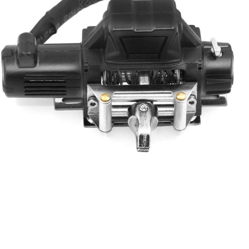 Радиоуправляемая модель сплав машина электрическая лебедка запчасти для игрушечной машины 1/10 аксессуары со стальным тросом для аксессуаров для модельной машины