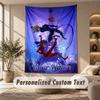 Miraculous Ladybug Tapestry, Personalized Custom Text, Wall Hanging Tapestry For Living Room Home Wall Decor