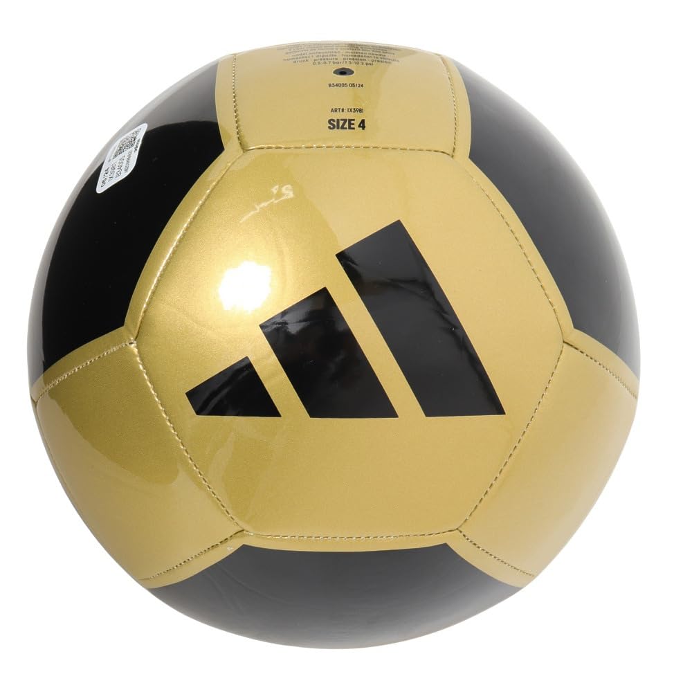 Футбольный мяч Adidas Размер 4 EPP Club AF4935GBK x (Золотой Черный/4/Младший)