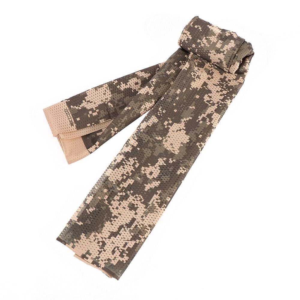 Jungle Army Muffler Shawl Breathable Camouflage Scarf Wraps Scarves Veil Mesh Print Scarf