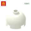 116 шт./лот 18841 Круглый 2x2 Кирпич с куполом-шариком, имеющий 1 отверстие, Кирпичики Moc, Цветные Аксессуары, Совместим с Кирпичиками DIY, Детская Игрушка