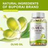 Extra Virgin Olive Oil Capsules, 1000mg, natural plant-based nutrition, immune support, suitable for adults.
