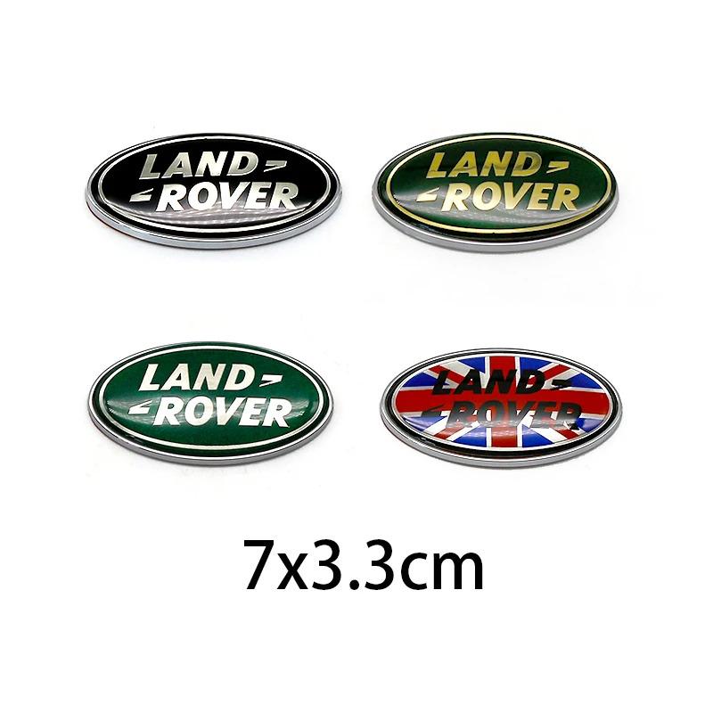 7cm Car ABS Sticker Front Grille Tail Trunk UK Flag Emblem Car Sticker For Land Rover Discovery 3 4 Range Rover Freelander 1 2 XS1