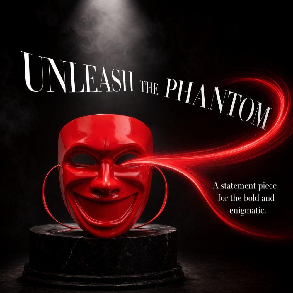 Full Face Mask Props Mask Simple The Phantom Dancer Mask Halloween Masks For Women Men