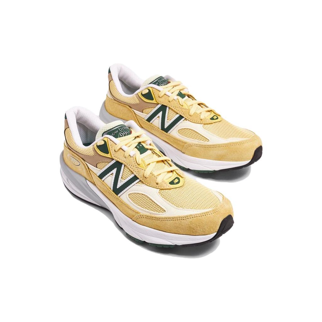 Кроссовки унисекс Teddy Santis x New Balance 990v6 Сделано в США Сера Желто-лесной зеленый U990TE6