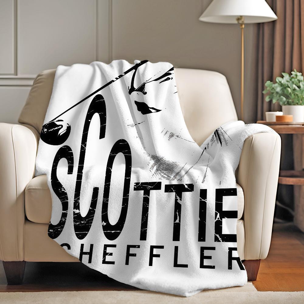 Fashion Print S-Scotty C-Cameron Blanket Warm And Soft Suitable For Bedroom Living Room Sofa Bed Office Travel Camping