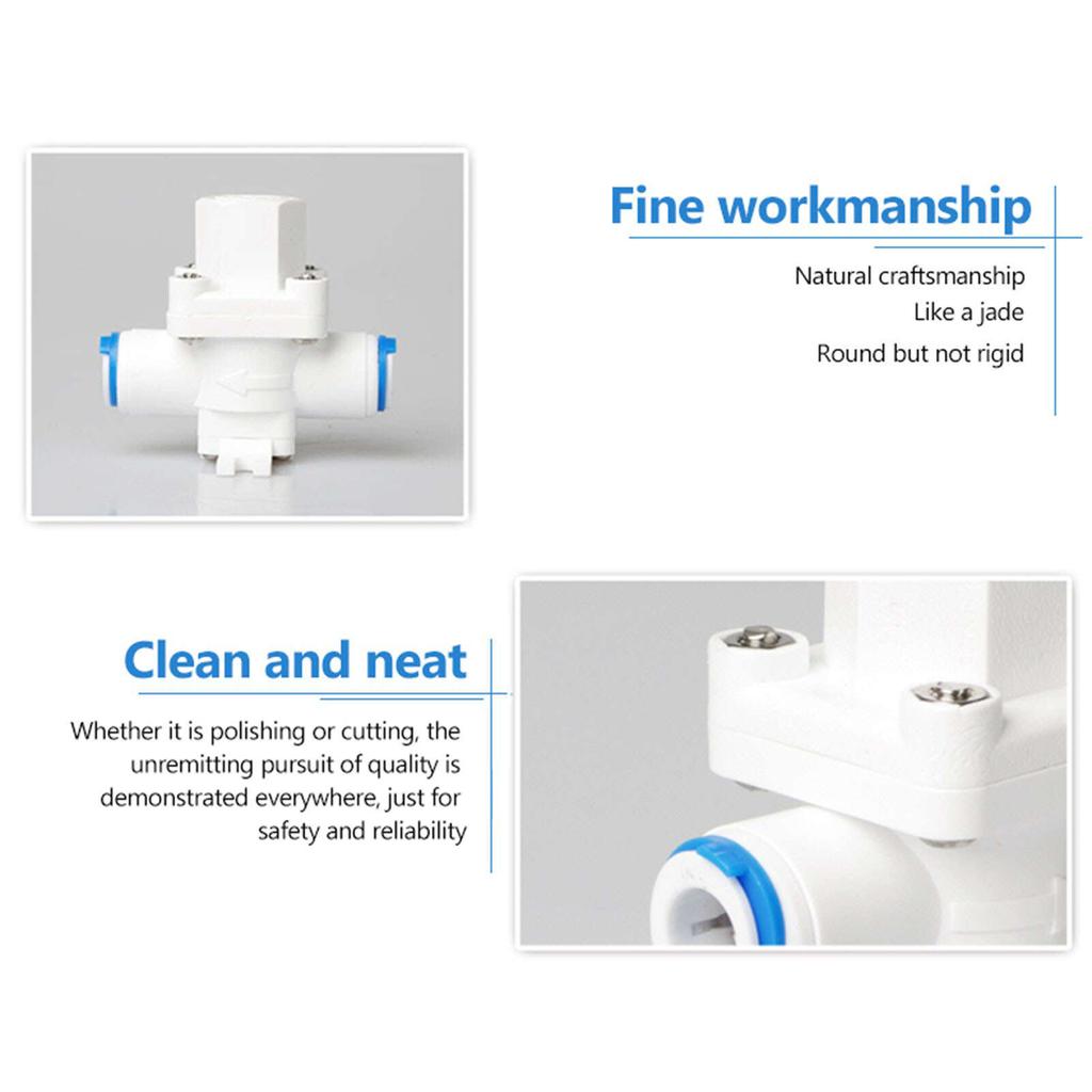 Регулятор сброса давления воды 3/8 дюйма, редукционный клапан, защита фильтра RO воды