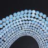 Creative Jewelry Making For Necklace Bracelet Round Charms Natural Opal Stone 4/6/8/10/12mm DIY Spacer Loose Beads