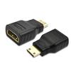 Mini HDMI Male Type C To HDMI Female Type A Adapter Connector