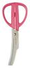 Kai Corporation DH2054 Kai House Select Kitchen Scissors, Disassembly, Curved with Case, Pink
