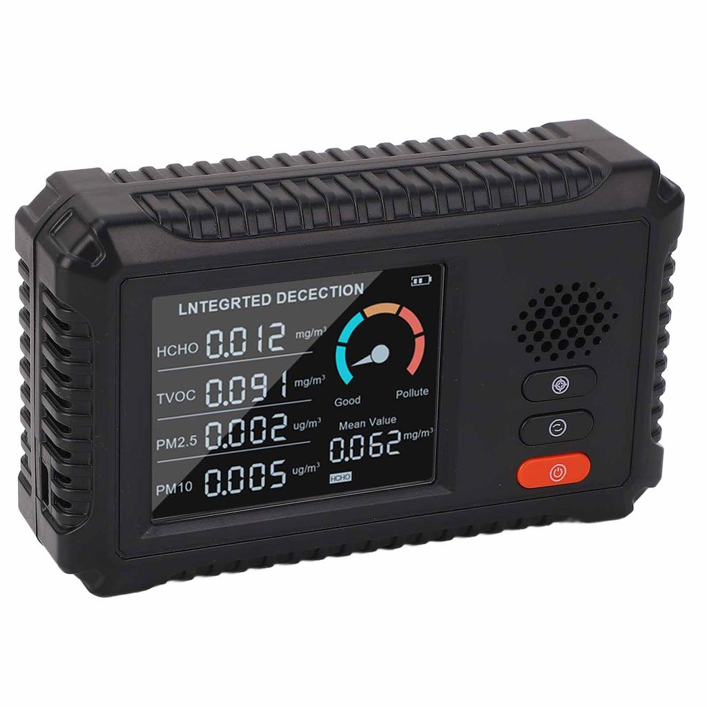Детектор качества воздуха HCHO TVOC PM2.5 PM10 Портативный тестер качества воздуха в помещении для дома, автомобиля, Ten