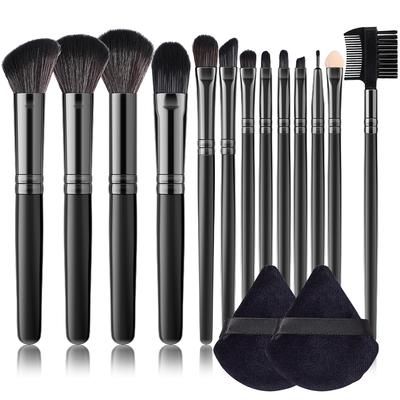 13 шт. набор кистей для макияжа с Podwer Puff Foundation, румяна, тени для век, растушевка губ, кисть для макияжа, косметический инструмент, косметический инструмент