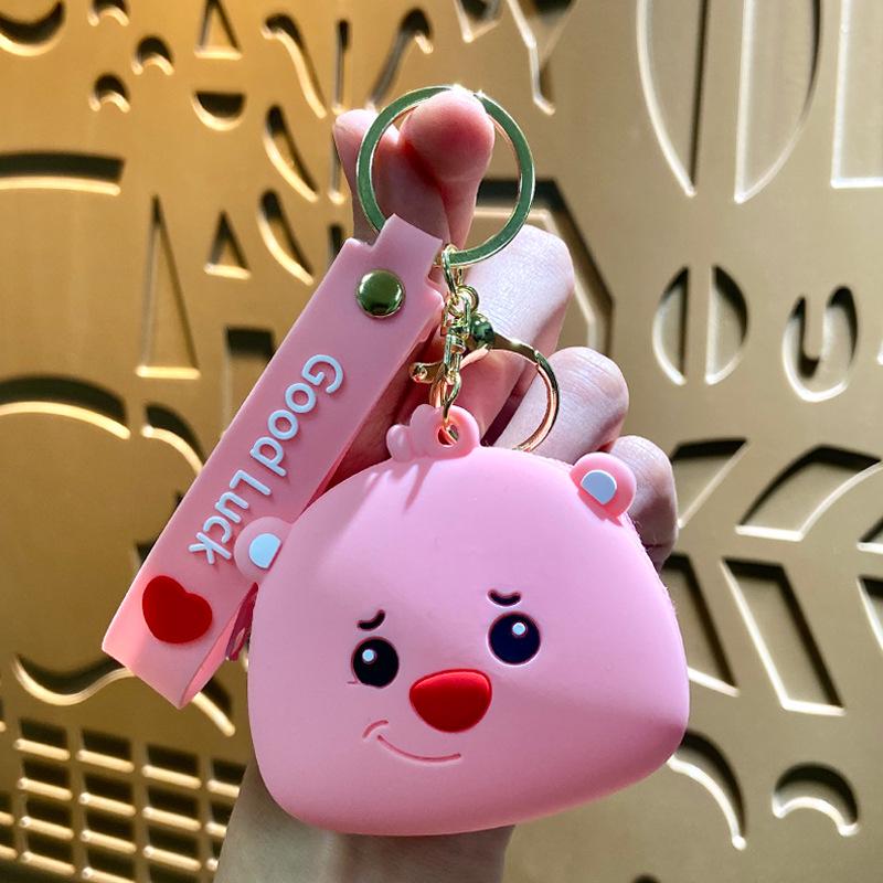 Мини Кошечка удачи Кошечка монета брелок и сумка для наушников подарок