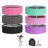 Набор эспандеров из 3 предметов, круги для фитнеса, Нескользящая эластичная лента для йоги, расширители для тренажерного зала, фитнес-попки, домашние тренировки