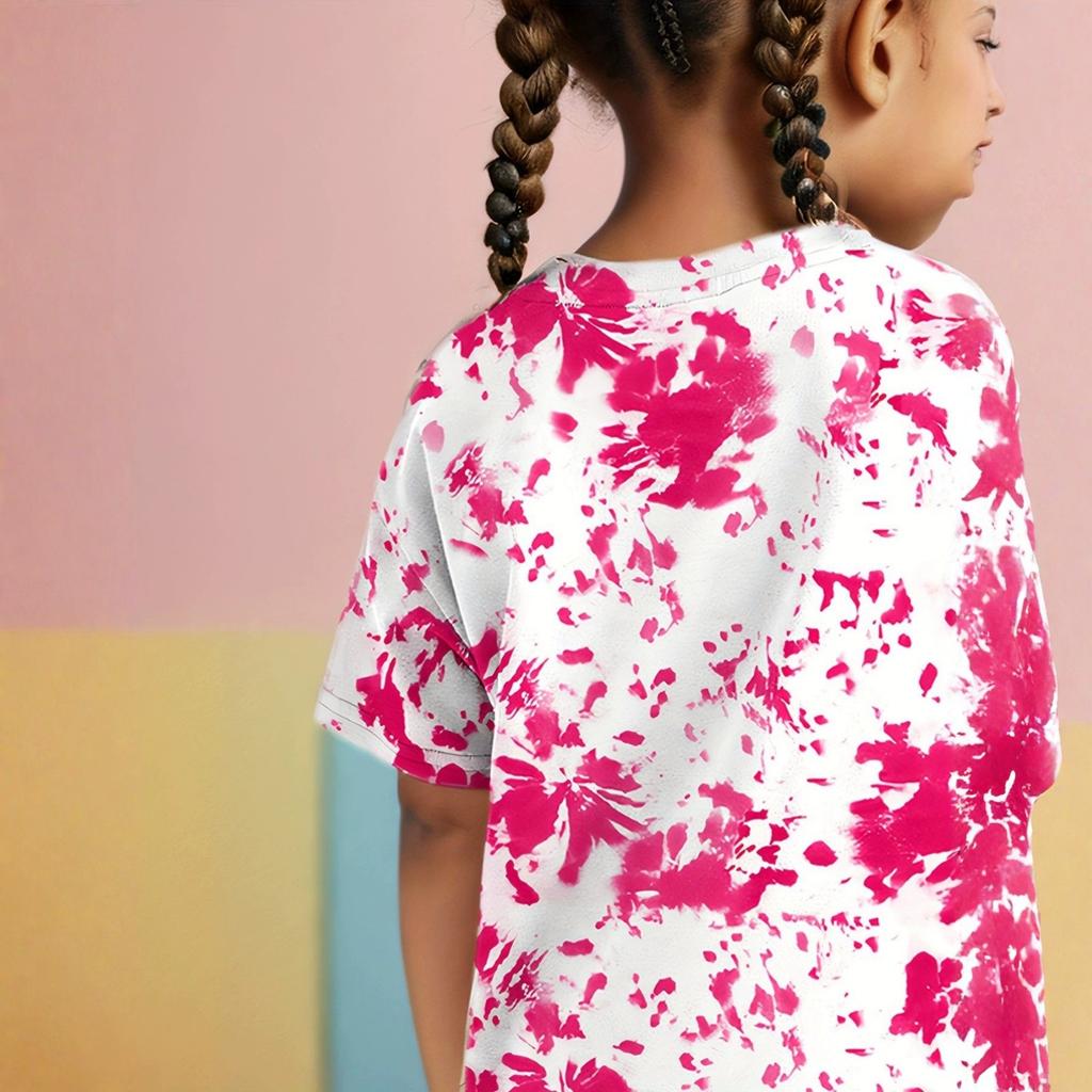 Детский повседневный стильный комплект из двух предметов с расклешенными леггинсами