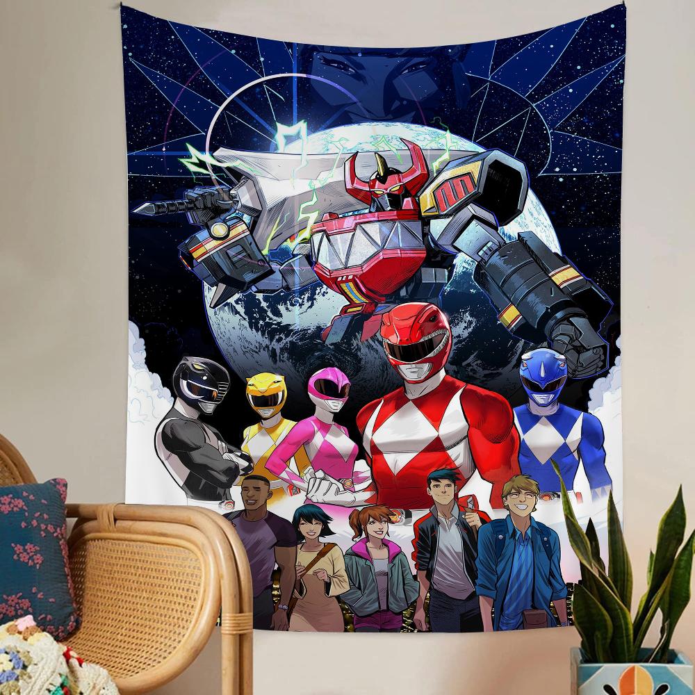 Movie PPower RRangers Printed Large Wall Tapestry Wall Hanging Decoration Household Decor Blanket