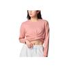 Comfortable Stylish Minimalist Versatile Long Sleeve T-Shirt Women Tops Pink 6005991-696