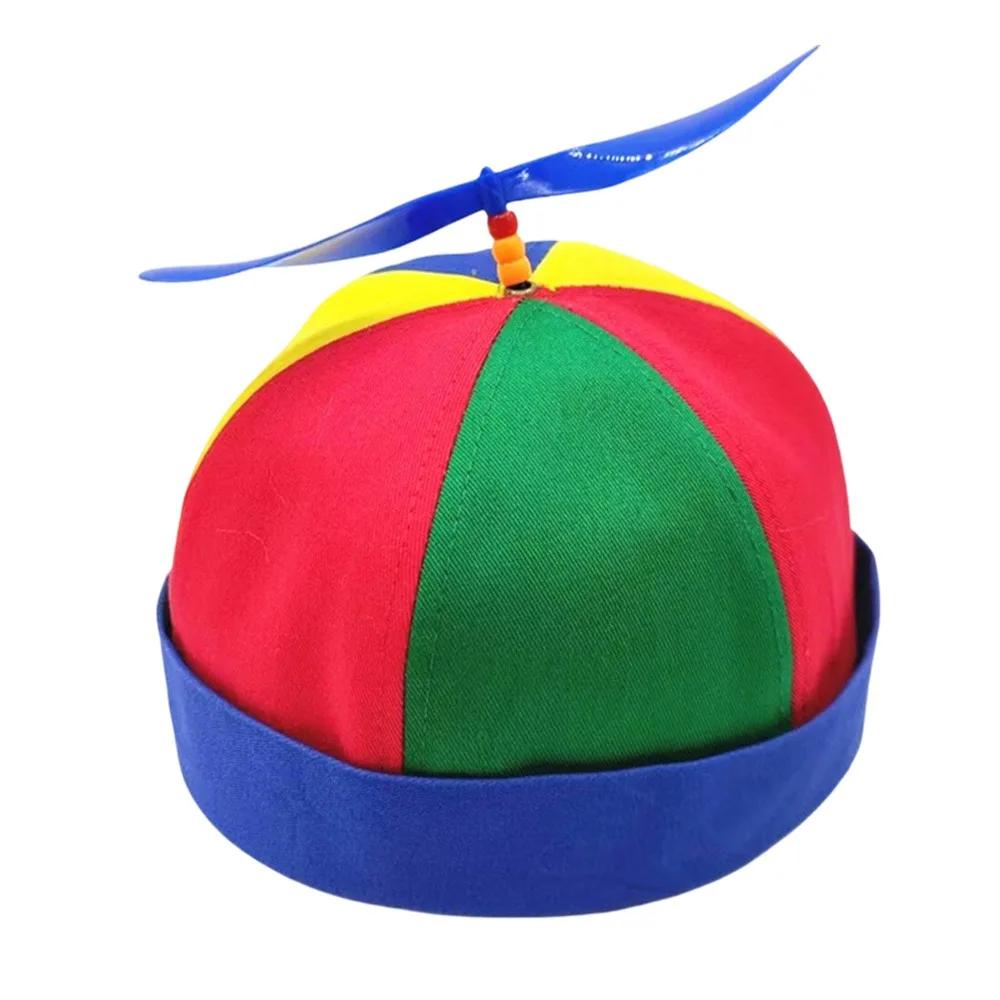 Кепка-бейсболка с радугой для мальчиков и девочек, Шляпа-snapback с пропеллером вертолета и стрекозой, Смешная кепка для папы-путешественника