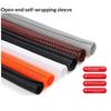 NEW 8~32mm Self-Closed Insulated Sheath 1 Meter PET Braided Cable Sleeve High Protection Wear Resistant Wire Organizer Sleeving