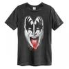 Amplified Unisex Adult Demon Face Kiss T-Shirt