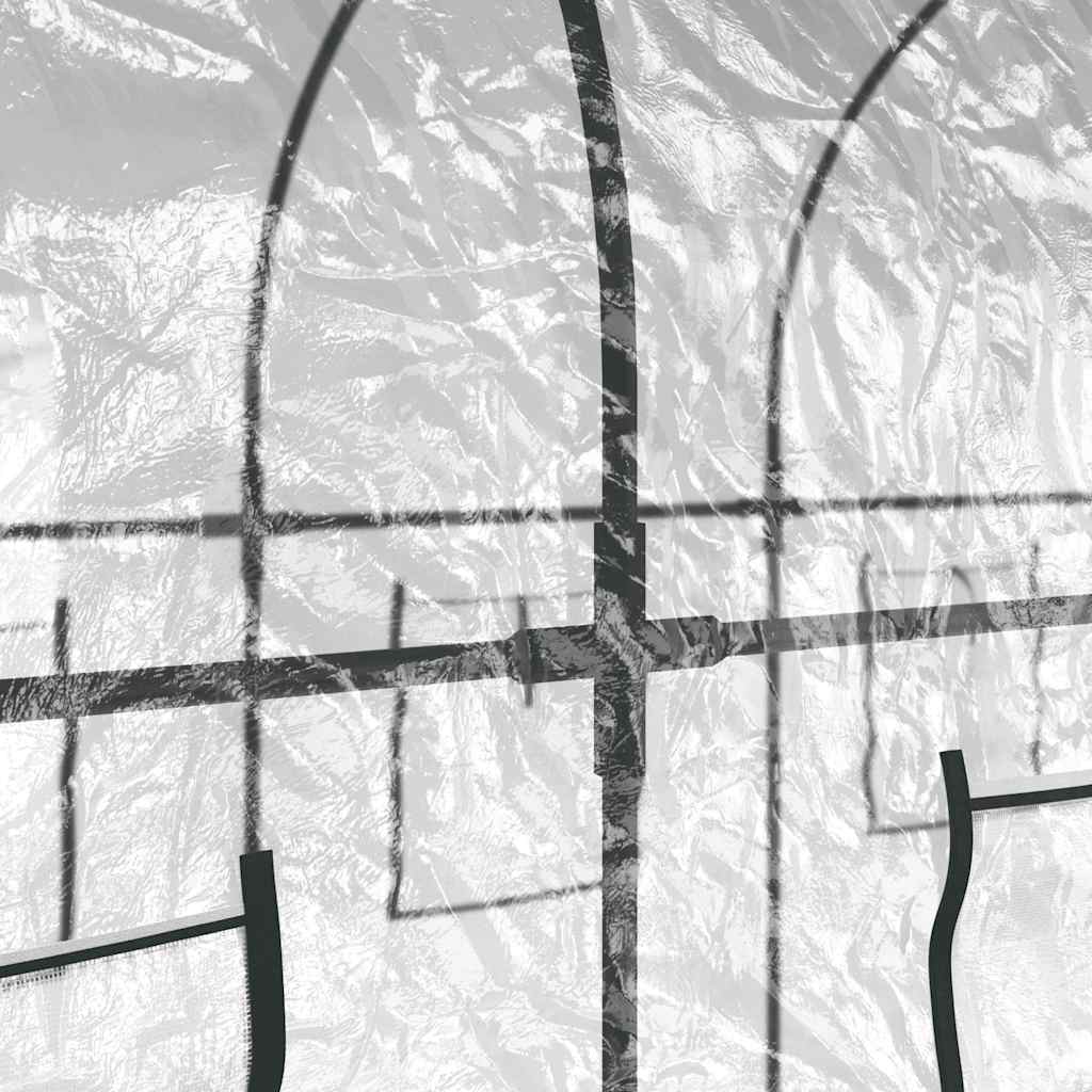 Greenhouse Transparent 160 x 400 x 190 cm PVC & Steel