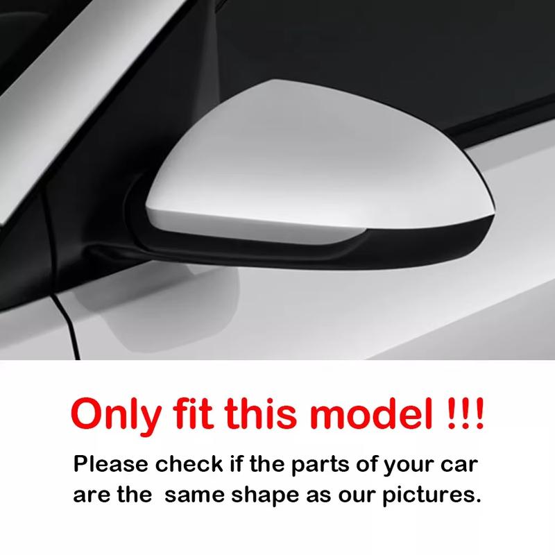 Для Kia Rio 2018 Без сигнала поворота Крышка бокового зеркала заднего вида автомобиля Накладка на крыло Внешняя дверная накладка