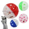 10pc Pet Cat Toys Colored Hollow Bell Balls Small Pet Cat Parrot Chewing Cage Fun Toys Pet Supplies New Toys Interactive