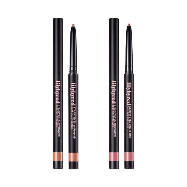 lilybyred Звездные Глаза am9 To pm9 Тонкая Гелевая Подводка для Глаз Коллекция S'more Dip - 2 Цвета