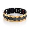 Stainless Steel Black Germanium Magnetic Chain Link Bracelet for Women Men Health Care Energy Jewelry Snoring Bracelet