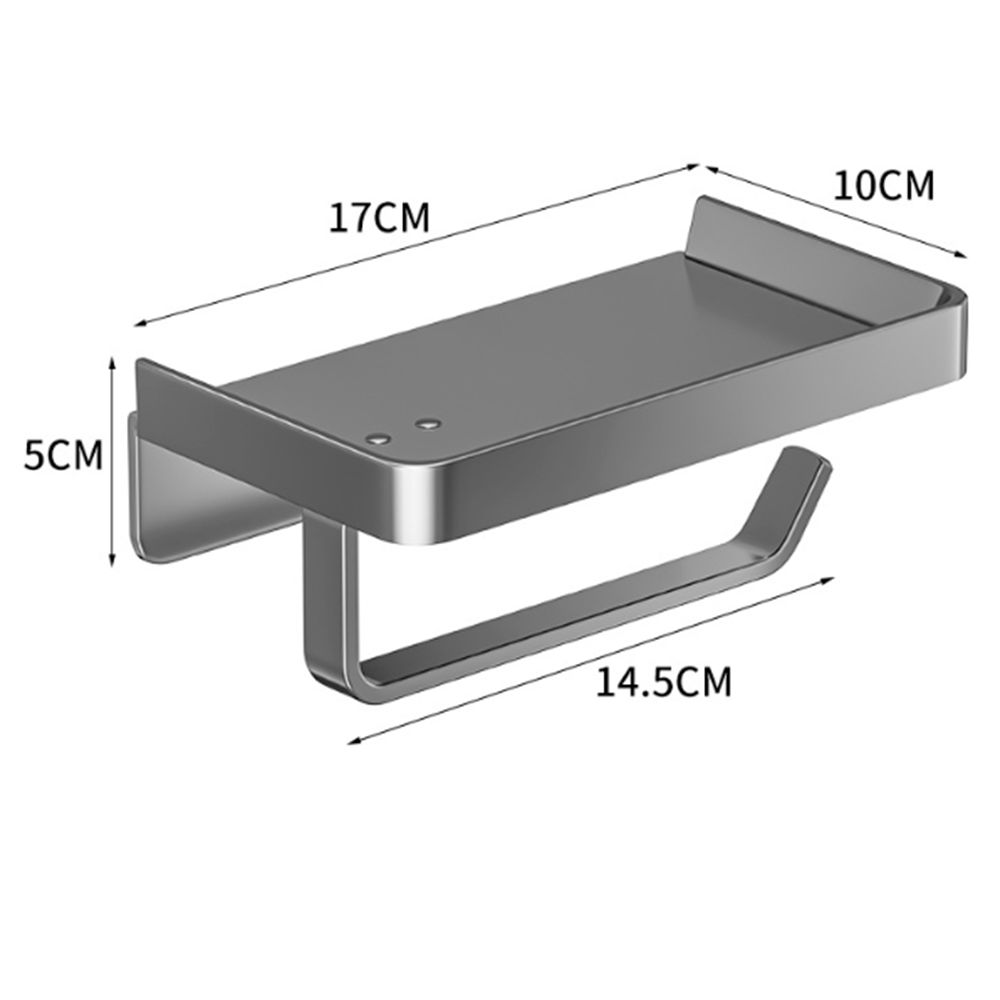 Настенный держатель для туалетной бумаги, многофункциональная квадратная стойка для рулонов салфеток, не требующая проколов, долговечность, износостойкость