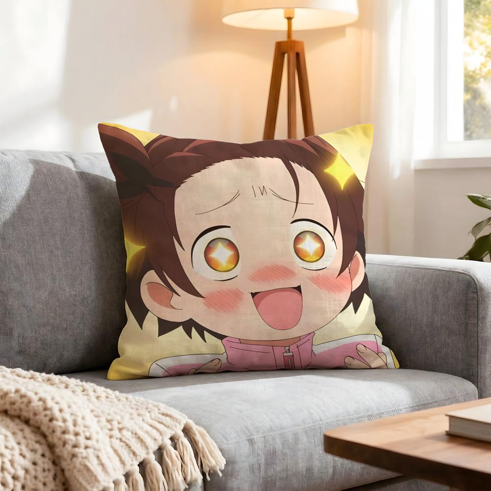 Anime Medalist Cushion Cover 1Pcs Decorative Covers Soft Cushion Case For Sofa Couch Decor 40X40 45X45 Pillowcases
