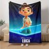 1 шт., Плед для домашнего декора в стиле Disney Pixar Лука. Идеально подходит для дивана, кровати, путешествий, кемпинга, автомобиля