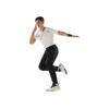 Штаны мужские спортивные Li Ning Fitness Series с флисовой подкладкой, теплые, трикотажные, черные, AYKU087-3