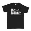 The Rodfather Fishing Angler Fisherman Father Day Mens T-Shirt Tee Top T-Shirt - R505