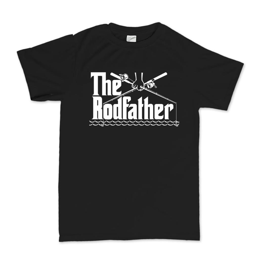 The Rodfather Fishing Angler Fisherman Father Day Mens T-Shirt Tee Top T-Shirt - R505