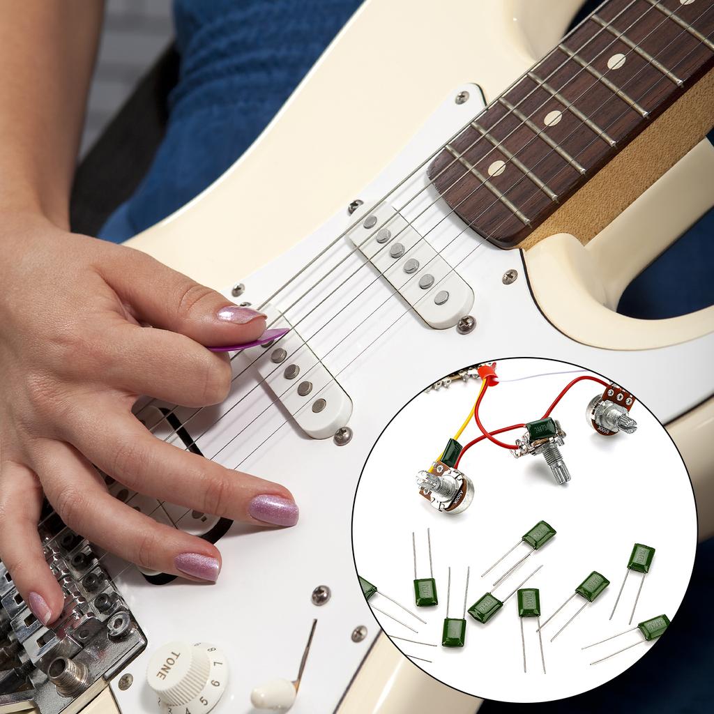 Конденсатор тона гитары Конденсатор для тона электрогитары Конденсаторы тона Детали электроники для электрогитары Электрические конденсаторы