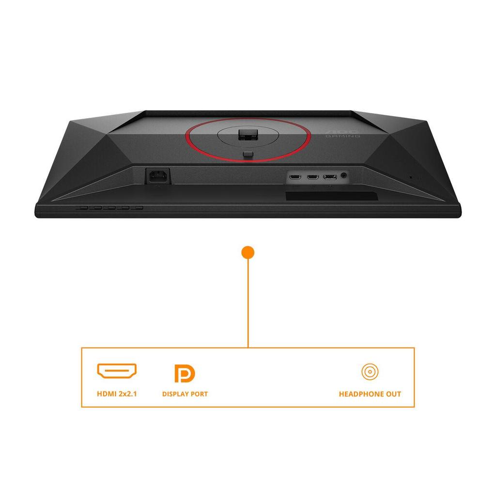 AOC Q25G4SR Gaming Monitor 24.5 inch Quad HD 2560x1440 Black and Red