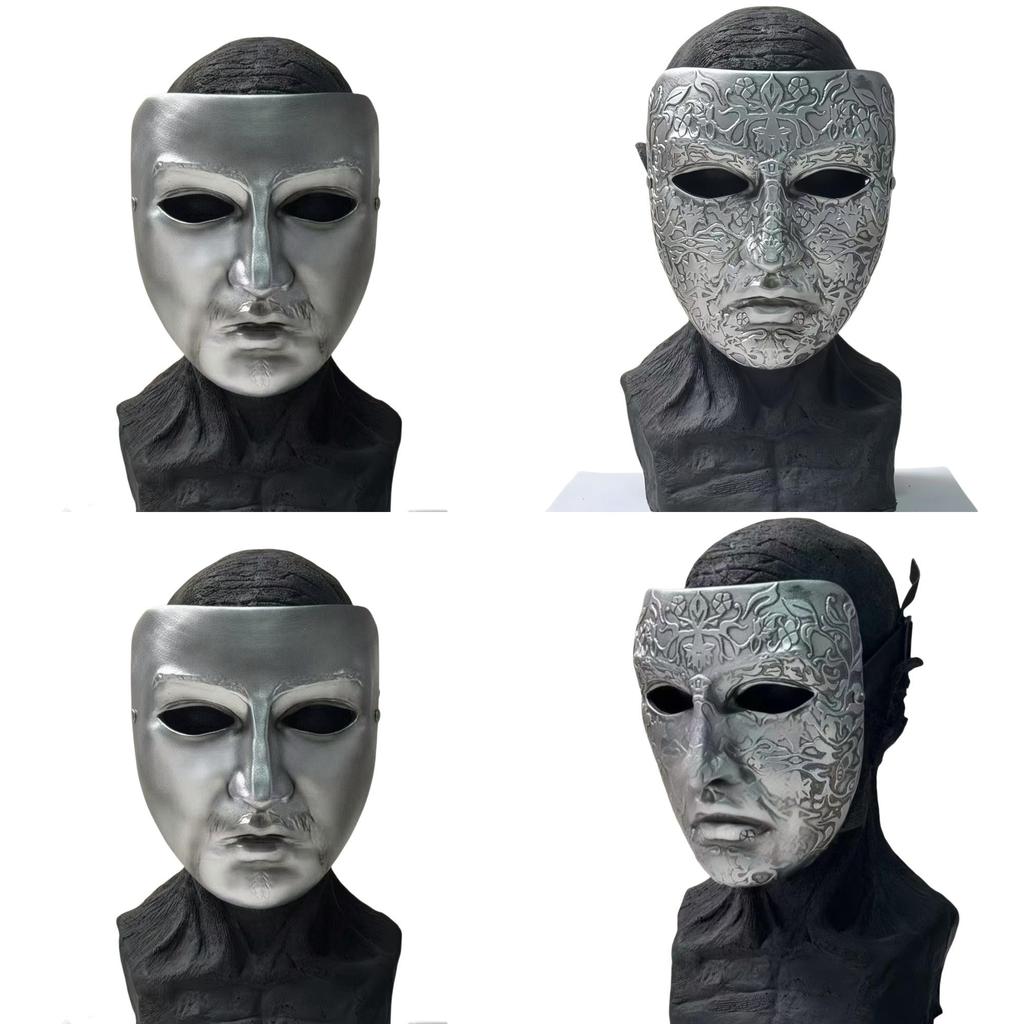 Балдуин IV Иерусалимский Маска на Хэллоуин Смола Костюм Покрытие для лица для косплея и фестивалей