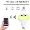 RGB LED Bluetooth Музыкальная Лампочка с Пультом Дистанционного Управления и Встроенным Динамиком