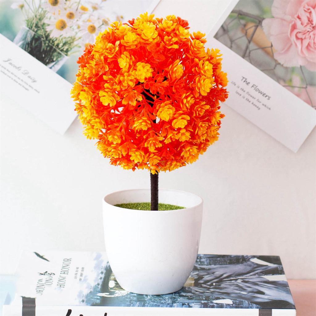 Искусственные растения Бонсай Имитация дерева Горшечные растения Искусственные цветы Настольные украшения в горшках