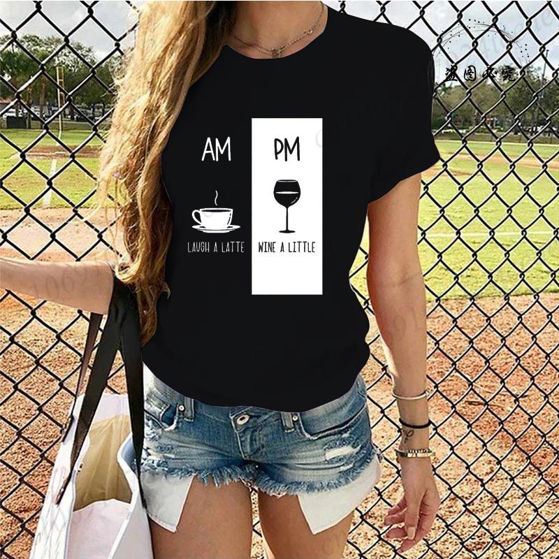Wine O'Clock Shirt, Funny Wine T-Shirt, Alcohol Tee T-Shirt, Retro Wine Lover Tops Tees for Women Unisex Clothing Short Sleeve