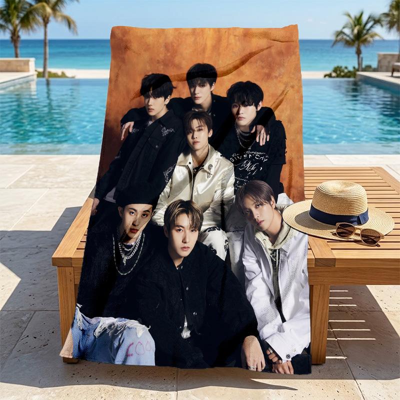 Boys Band Stylish Digital Printing Beach Towel Quick Drying Absorbent Blanket For Beach Pool Gym Travel Christmas Gift C9211999