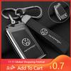 Для VW цинковый сплав Кожаный Чехол для Автомобильного Ключа Защитная Оболочка брелок для VW Volkswagen Golf 7 MK7 Tiguan MK2 T-roc T-cross Access