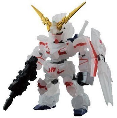 FW GUNDAM CONVERGE Единорог Гандам Жемчужный Прозрачный [Режим Разрушения] Театральная эксклюзивная версия.