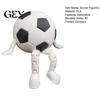 Football Collectible Figure 3D Printed Soccer Ball Buddy Figurine with Articulated Legs, Decorative Sports Collectible, Fan Gift Desktop Shelf Decor,