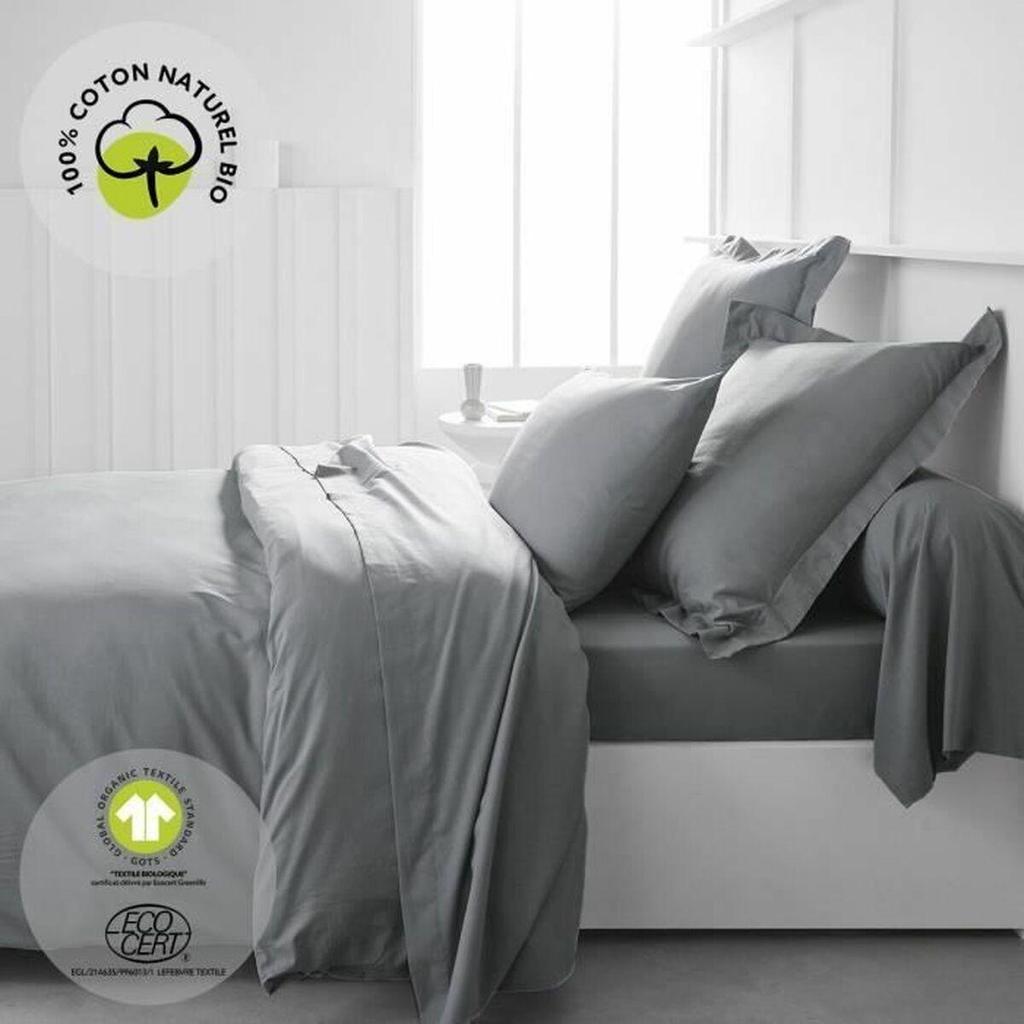 Today Housse de couette duvet cover 240 x 260 cm Grey acier